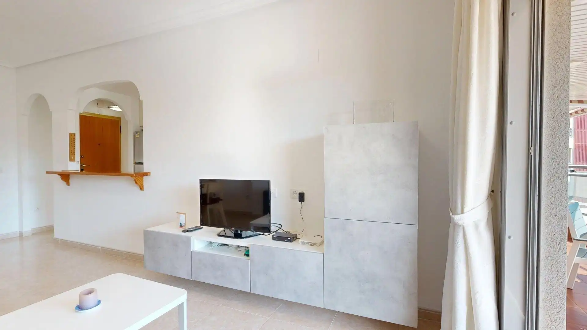 Living room of Apartments for rent in Elche / Elx  with Air Conditioner, Heating and Private garden