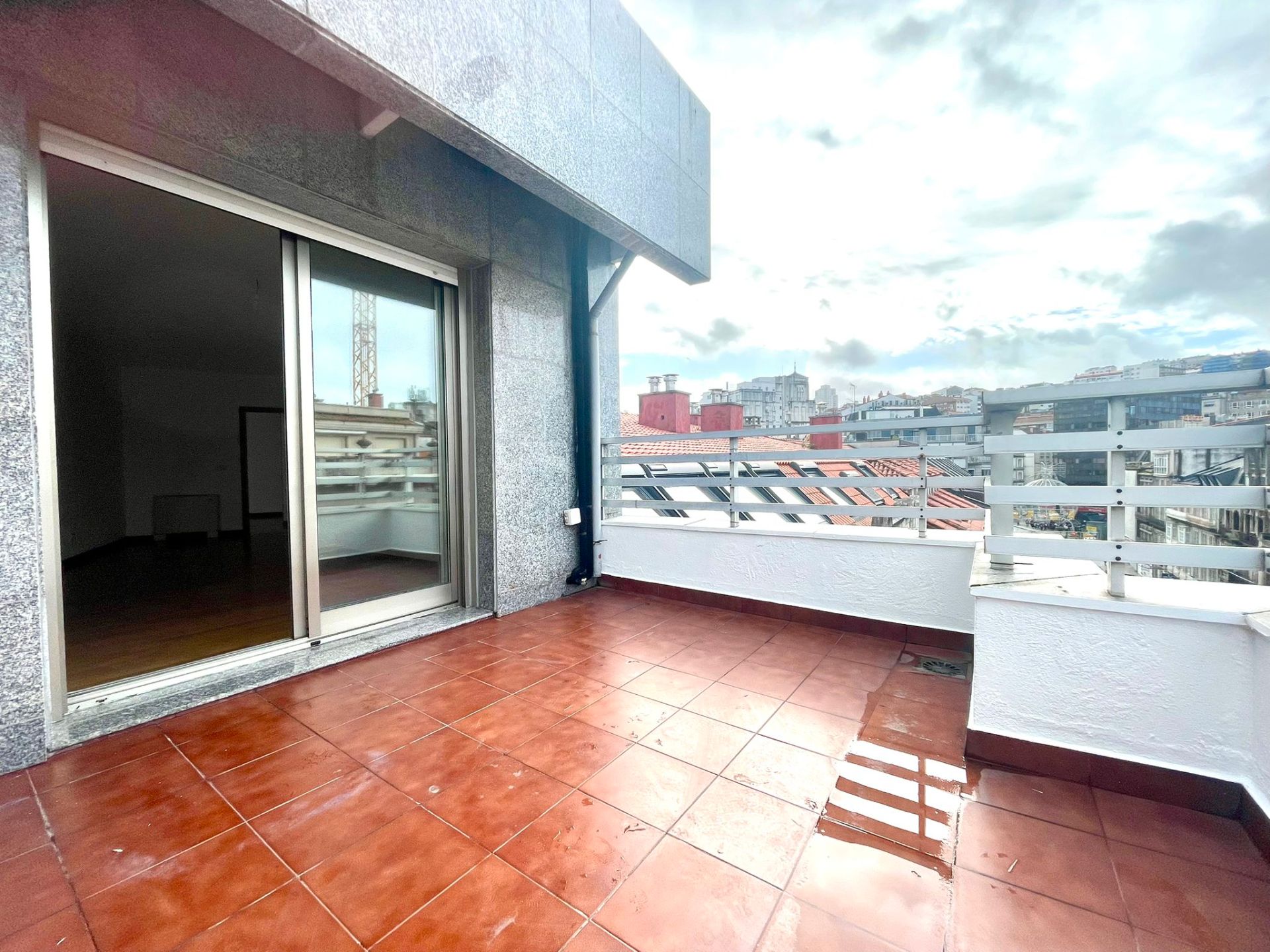 Terrace of Flat for sale in Vigo   with Heating, Terrace and Alarm