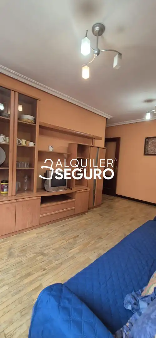 Wohnzimmer von Wohnung zur Miete in Oviedo  mit Heizung, Terrasse und Möbliert