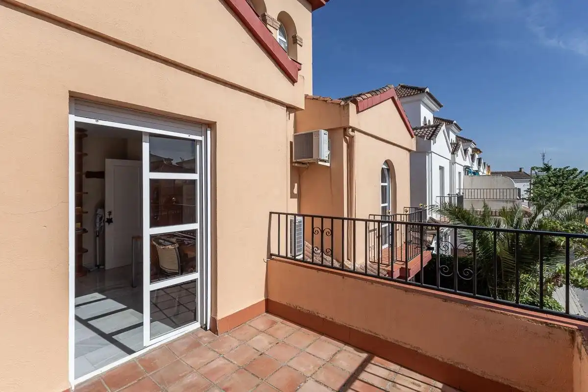 Terraza de Casa o chalet en venta en Santa Fe con Aire acondicionado, Calefacción y Jardín privado