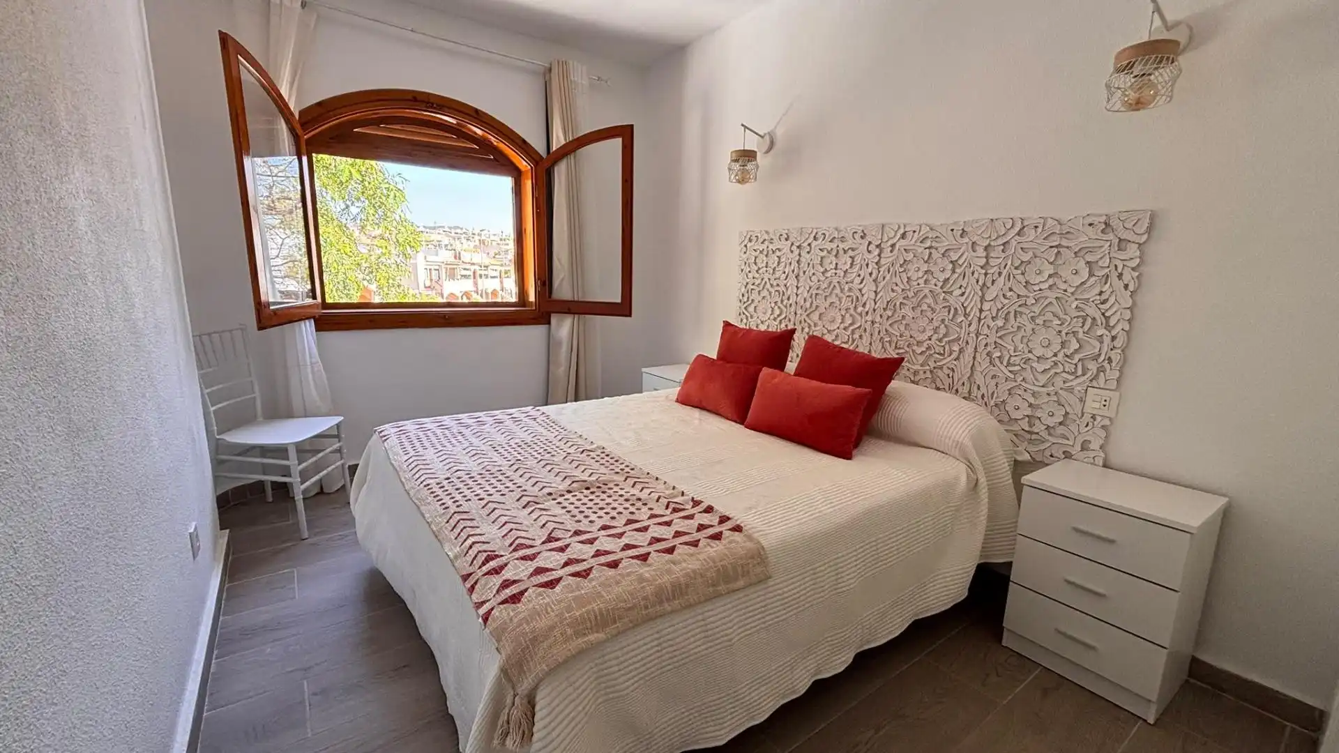 Bedroom of Apartments for sale in Mazarrón  with Air Conditioner, Private garden and Terrace