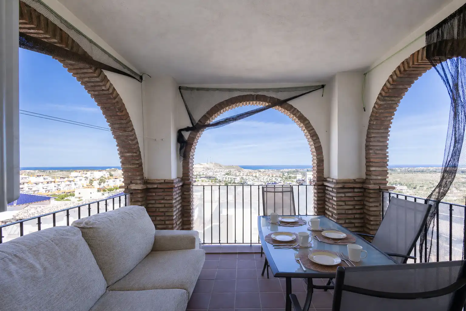 Terrassa de Apartament en venda en Vera amb Aire condicionat, Terrassa i Piscina comunitària