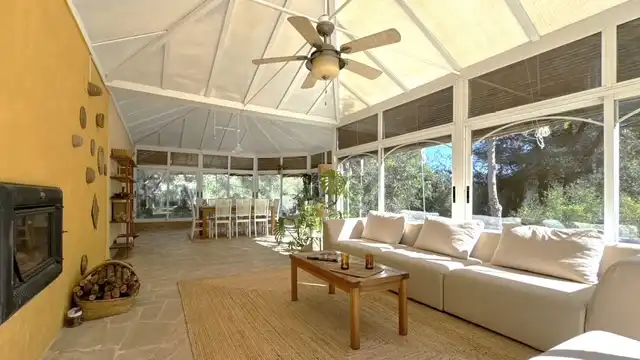 Terrasse von Country house zum Verkauf in Alcalà de Xivert mit Heizung, Privatgarten und Abstellraum