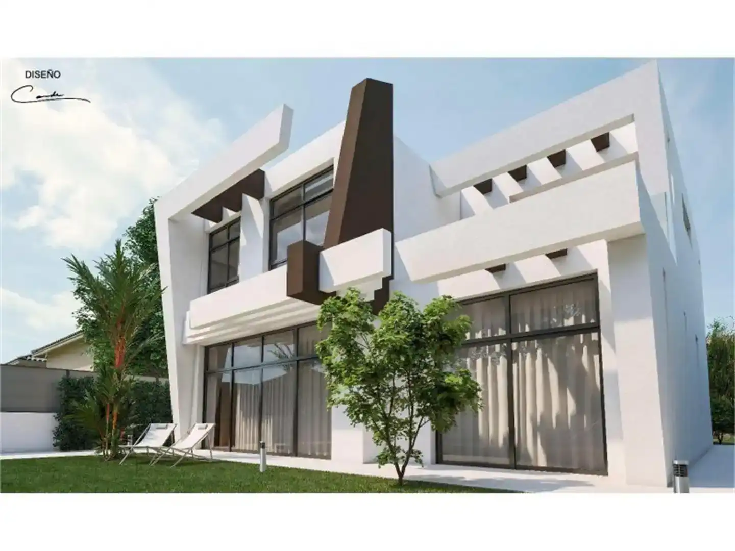 Vista exterior de Casa o chalet en venta en  Murcia Capital con Aire acondicionado y Piscina
