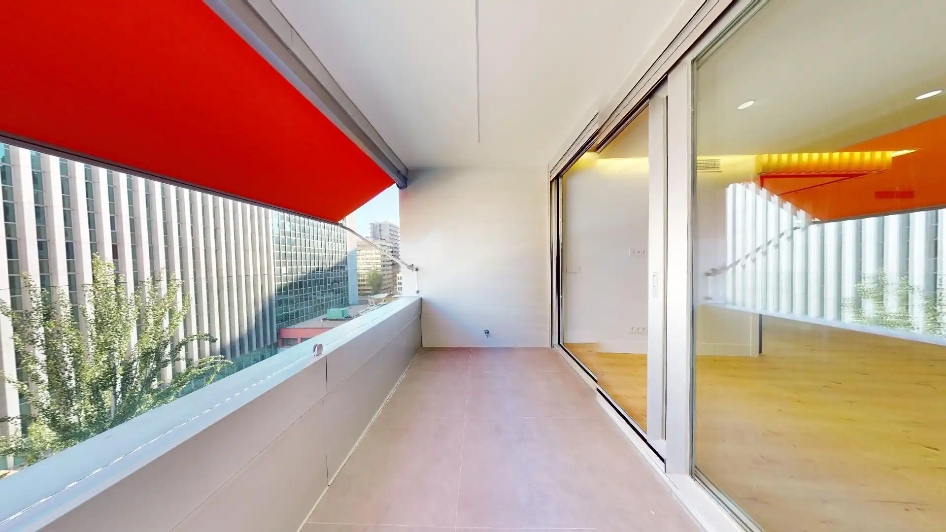 Terrace of Flat for rent in Madrid  with Air Conditioner, Heating and Storage room