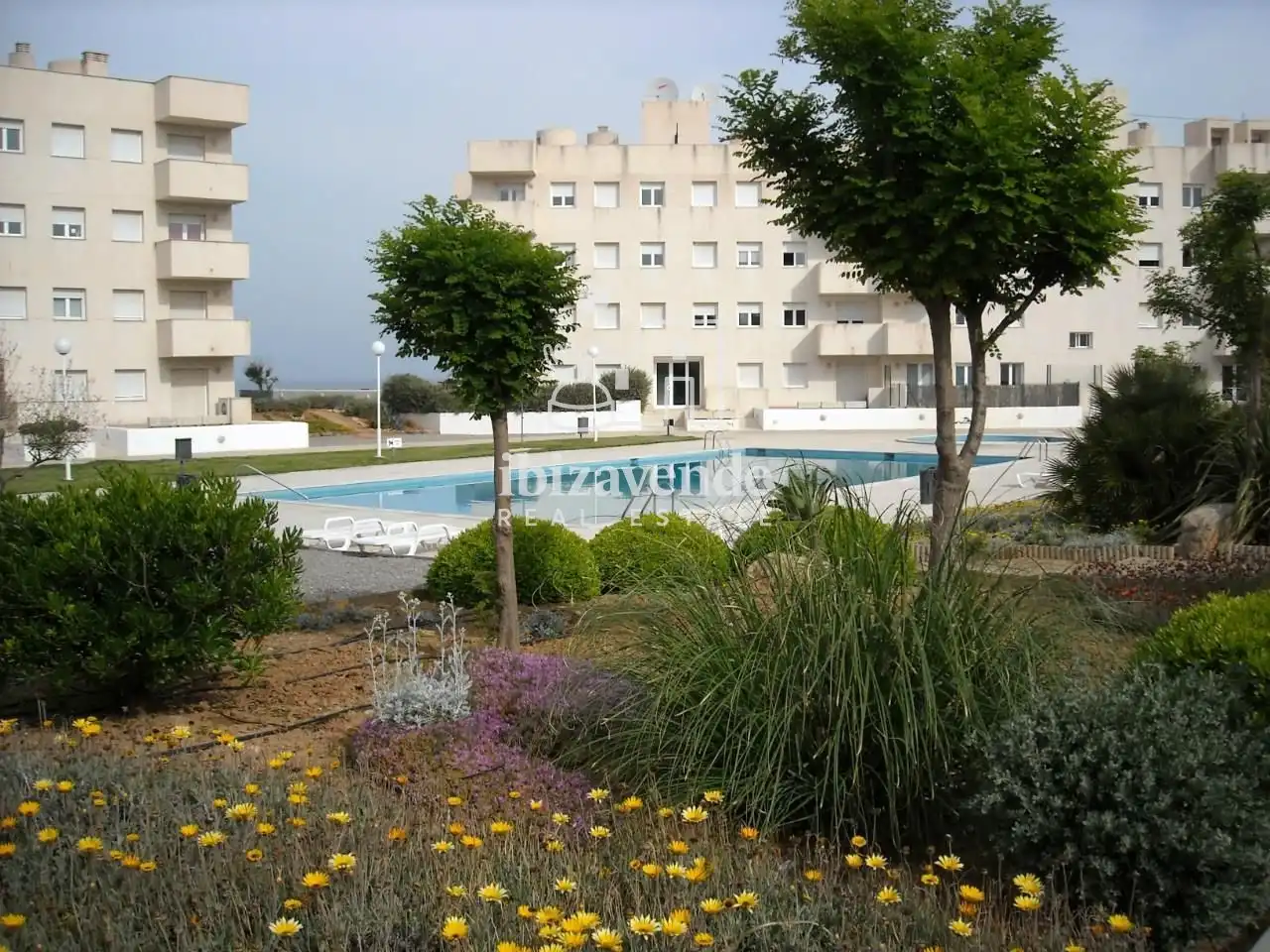 Swimming pool of Flat for rent in Sant Josep de sa Talaia  with Air Conditioner, Heating and Private garden