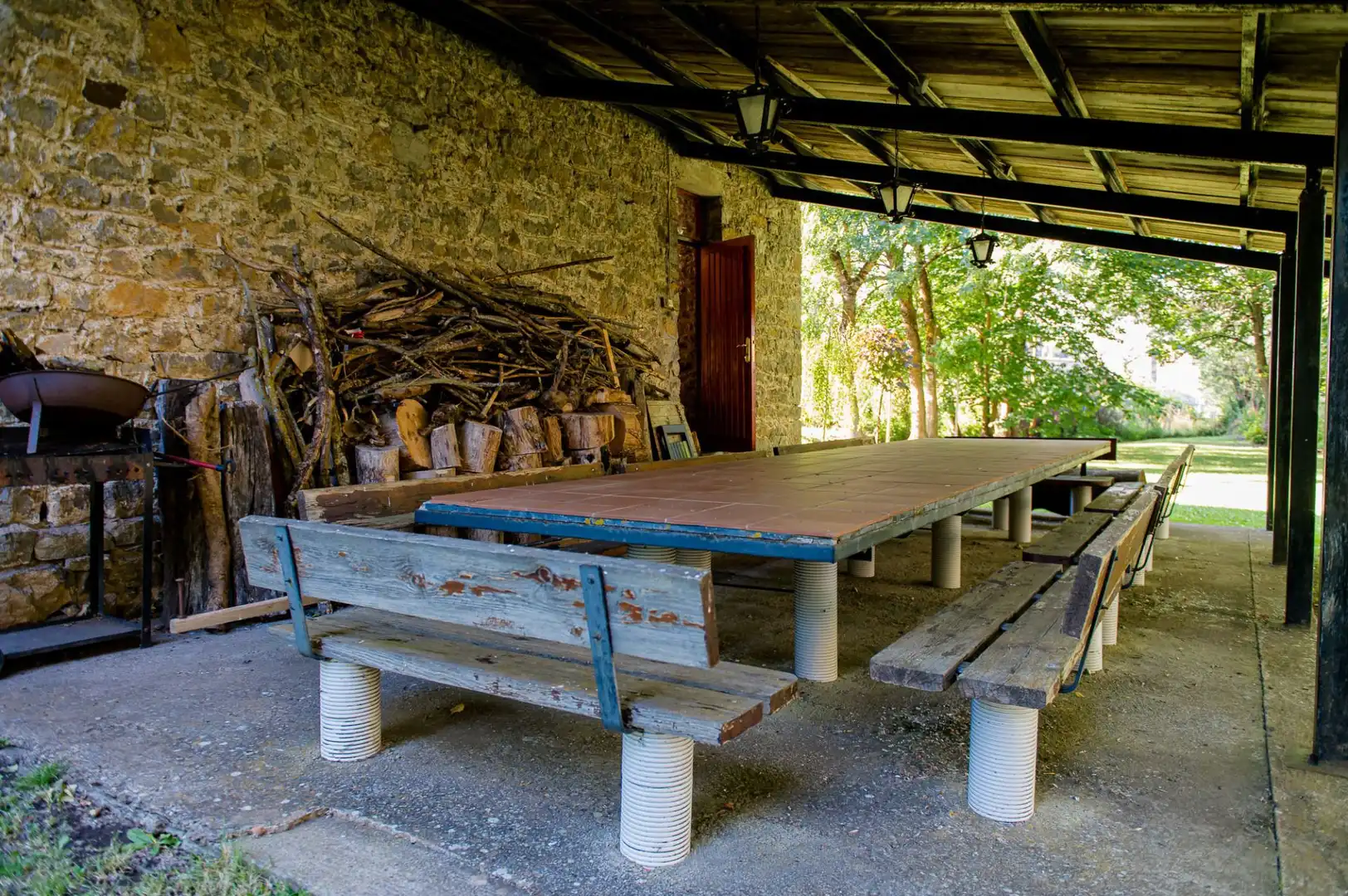 Terraza de Casa o chalet en venta en Cabrillanes con Calefacción, Trastero y Amueblado