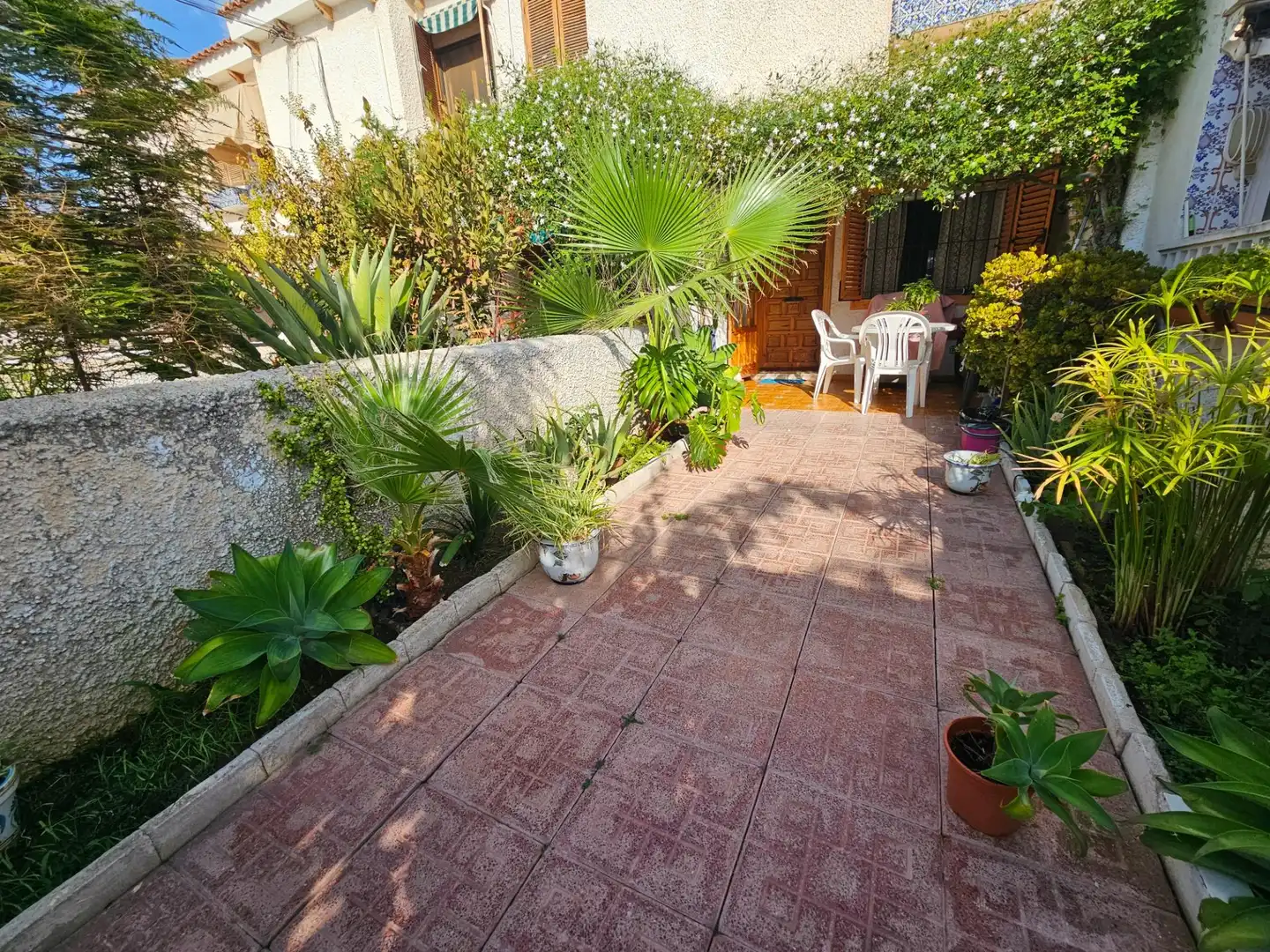 Terraza de Casa o chalet en venta en San Javier con Jardín privado y Amueblado