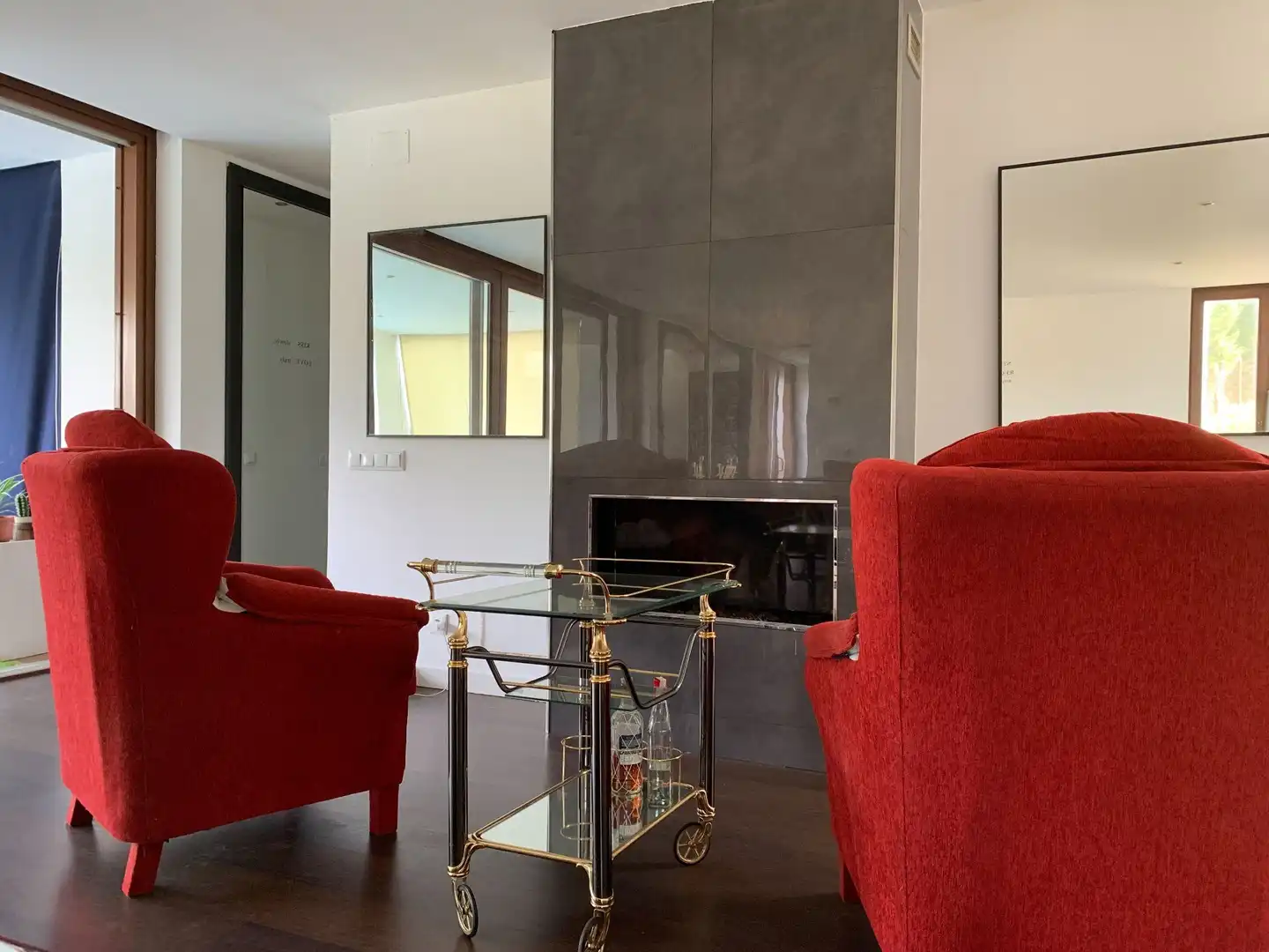 Sala d'estar de Casa o xalet en venda en Valdemorillo amb Calefacció, Jardí privat i Terrassa