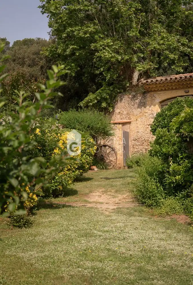 Jardín de Casa o chalet en venta en Cervià de Ter con Piscina