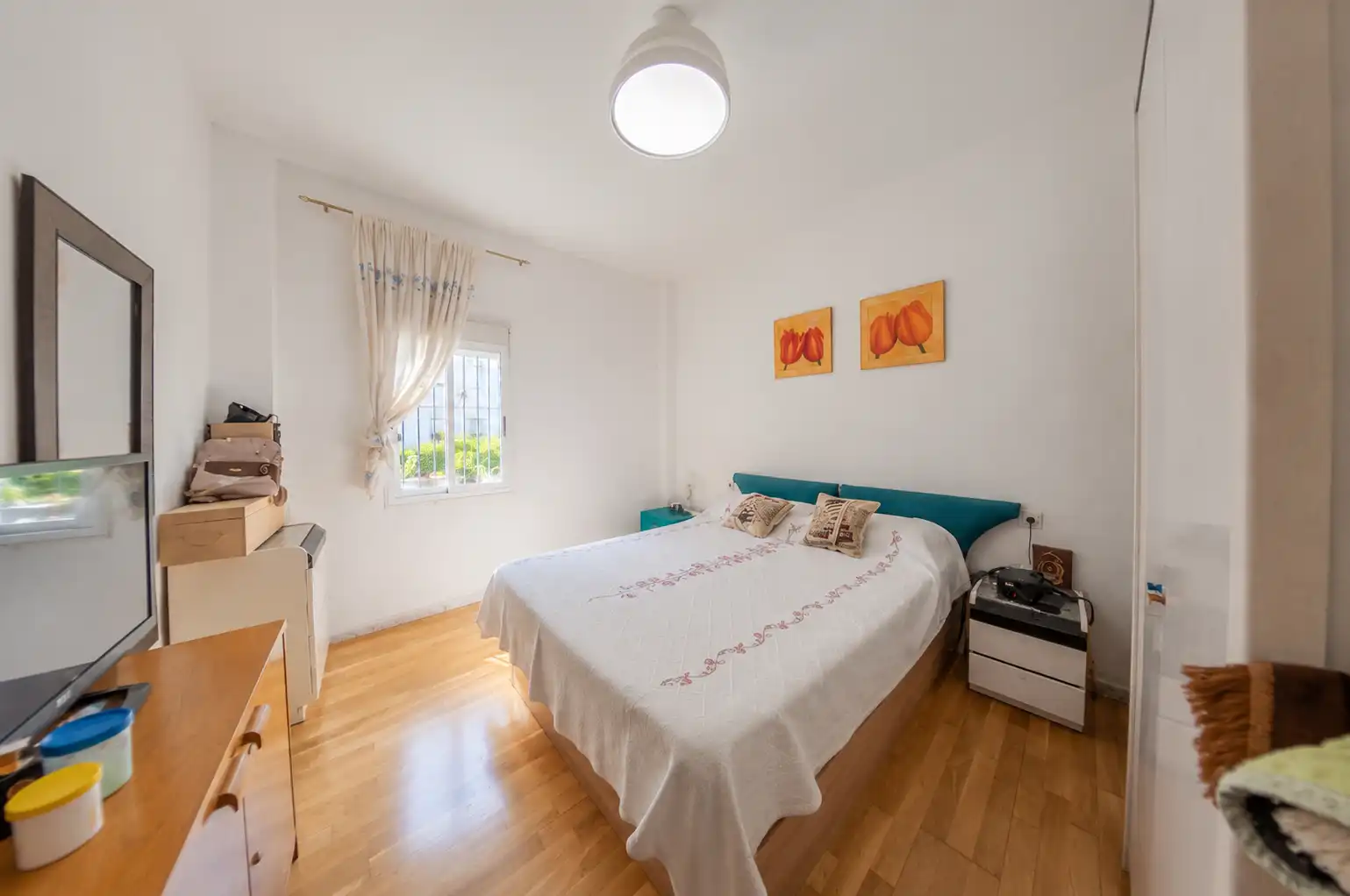 Schlafzimmer von Erdgeschoss zum Verkauf in Murcia mit Möbliert