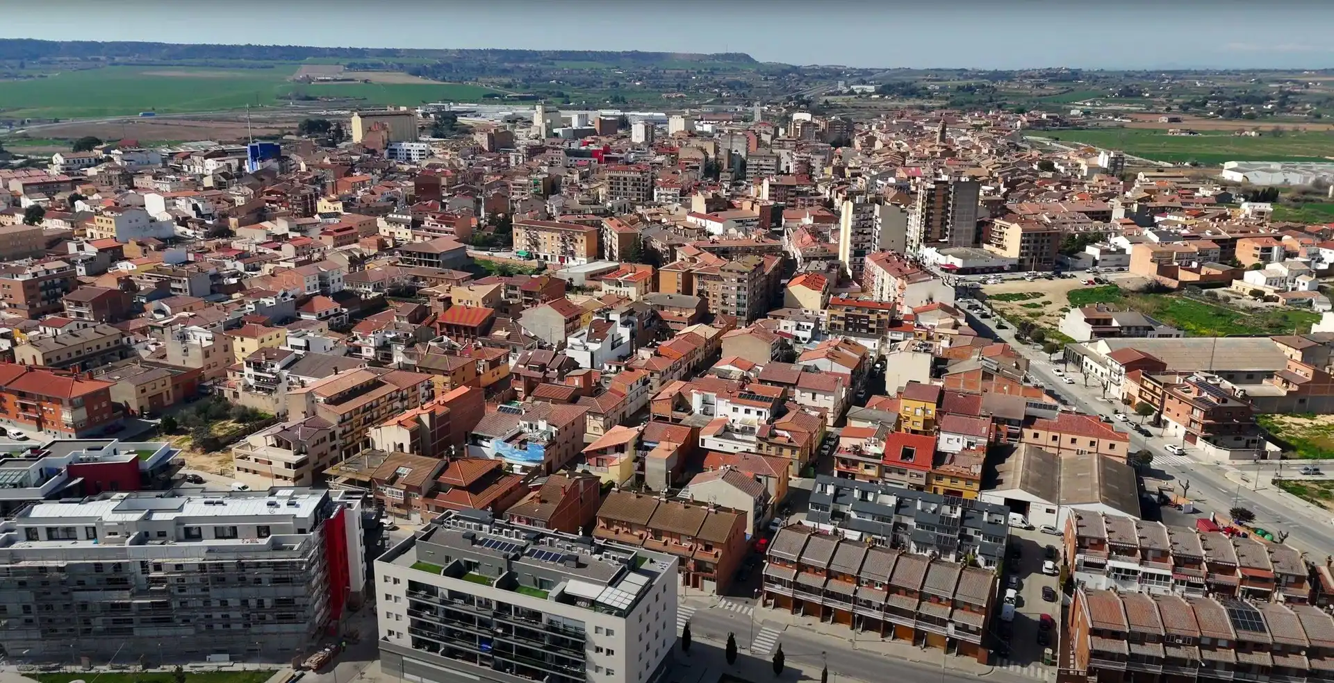Vista exterior de Pis en venda en Binéfar, Huesca