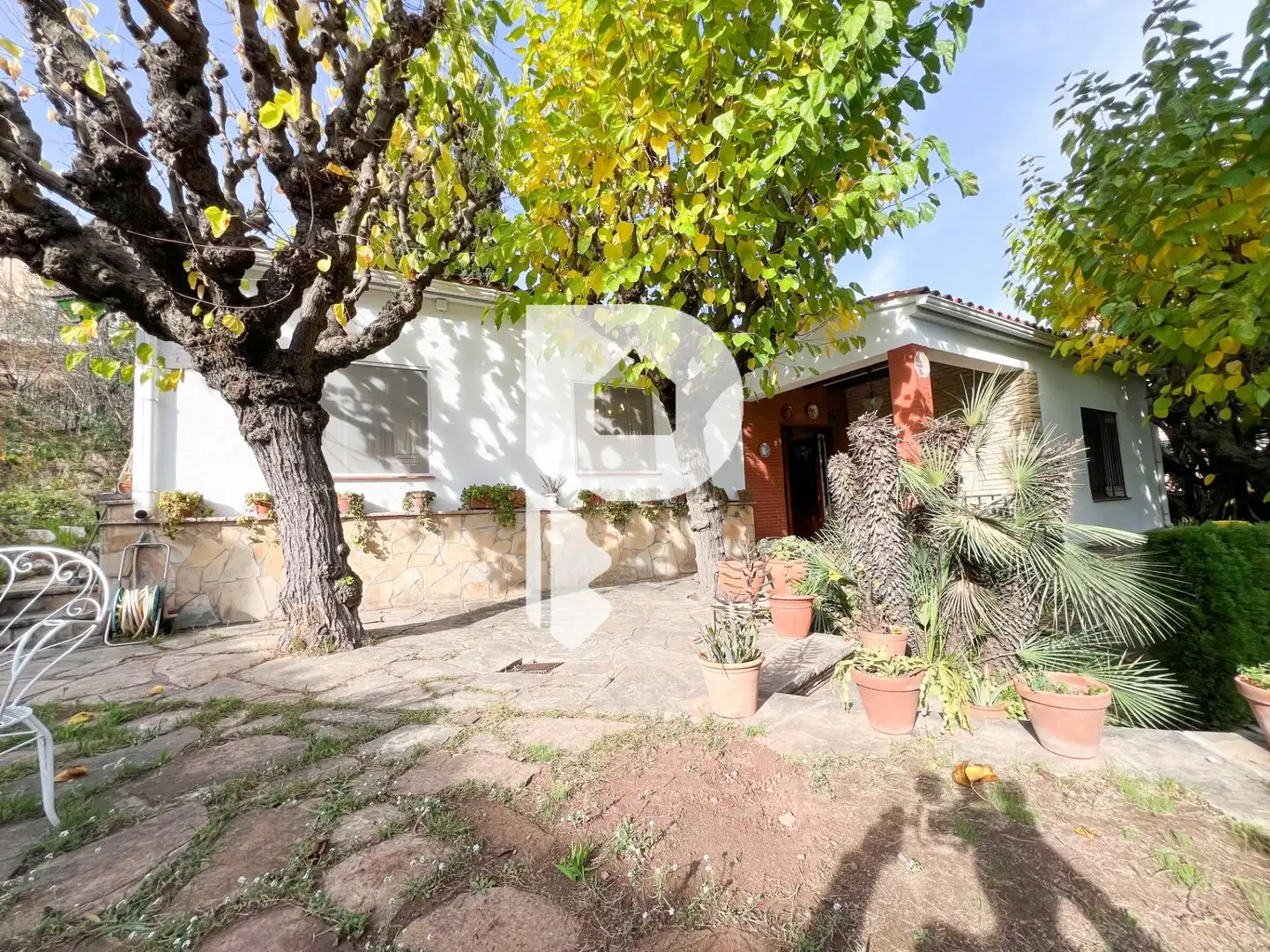 Jardí de Casa o xalet en venda en Vallirana amb Calefacció, Jardí privat i Terrassa