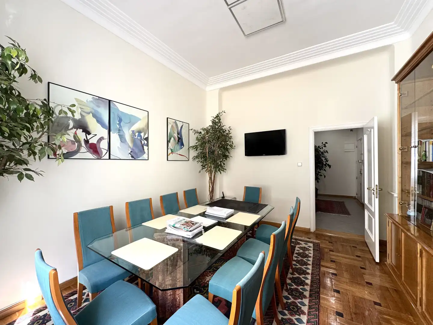 Dining room of Flat for sale in Madrid  with Air Conditioner and Heating