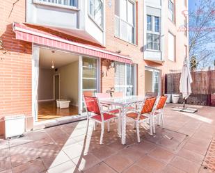 Terrace of Flat to rent in  Madrid Capital  with Air Conditioner and Terrace