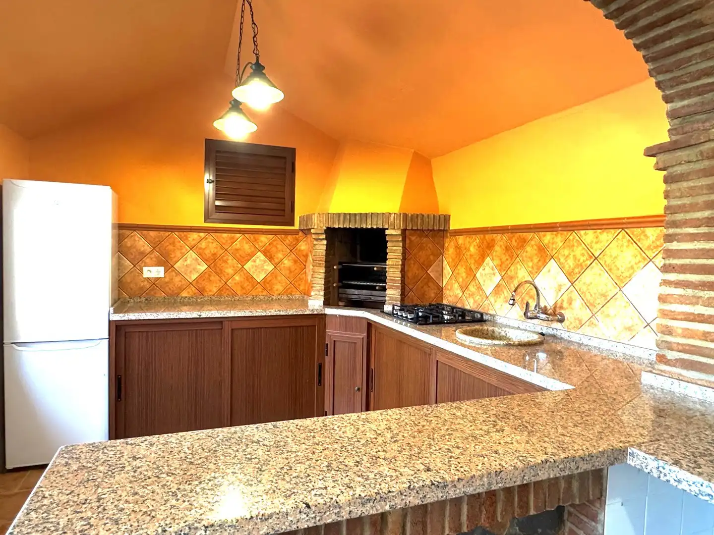 Kitchen of Houses for rent in Casares  with Air Conditioner, Private garden and Terrace