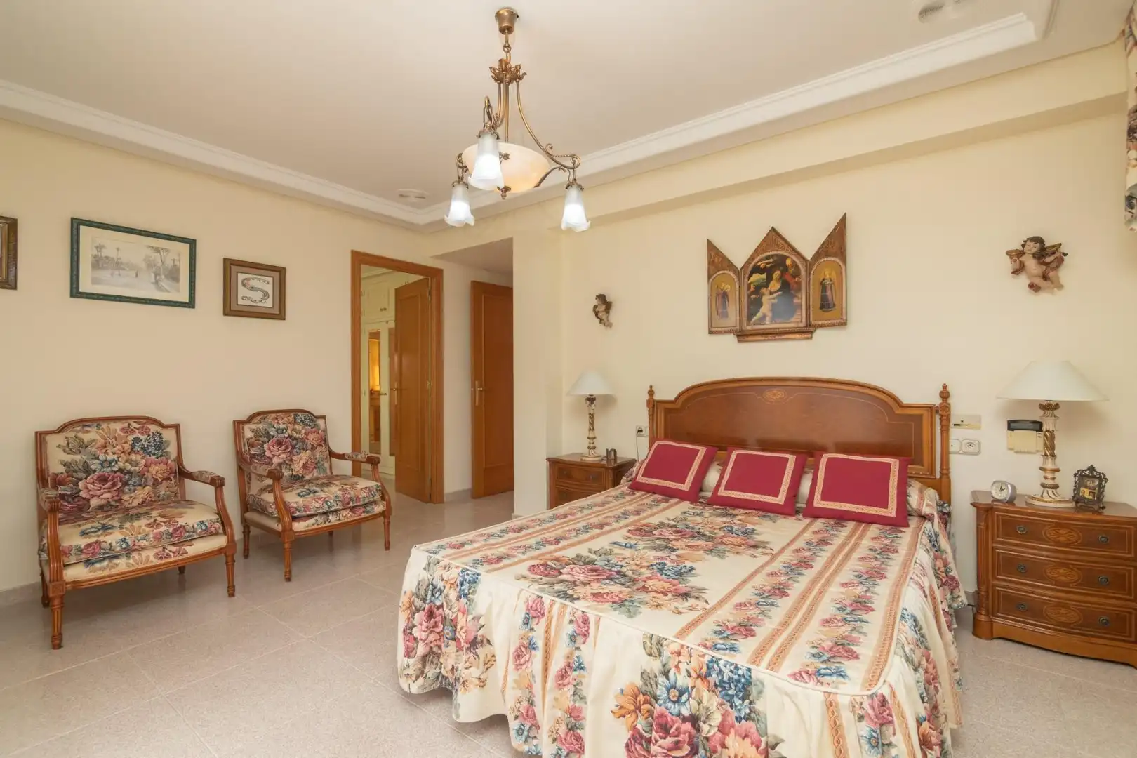 Habitación de Casa o chalet en venta en Elche / Elx con Jardín privado, Terraza y Piscina