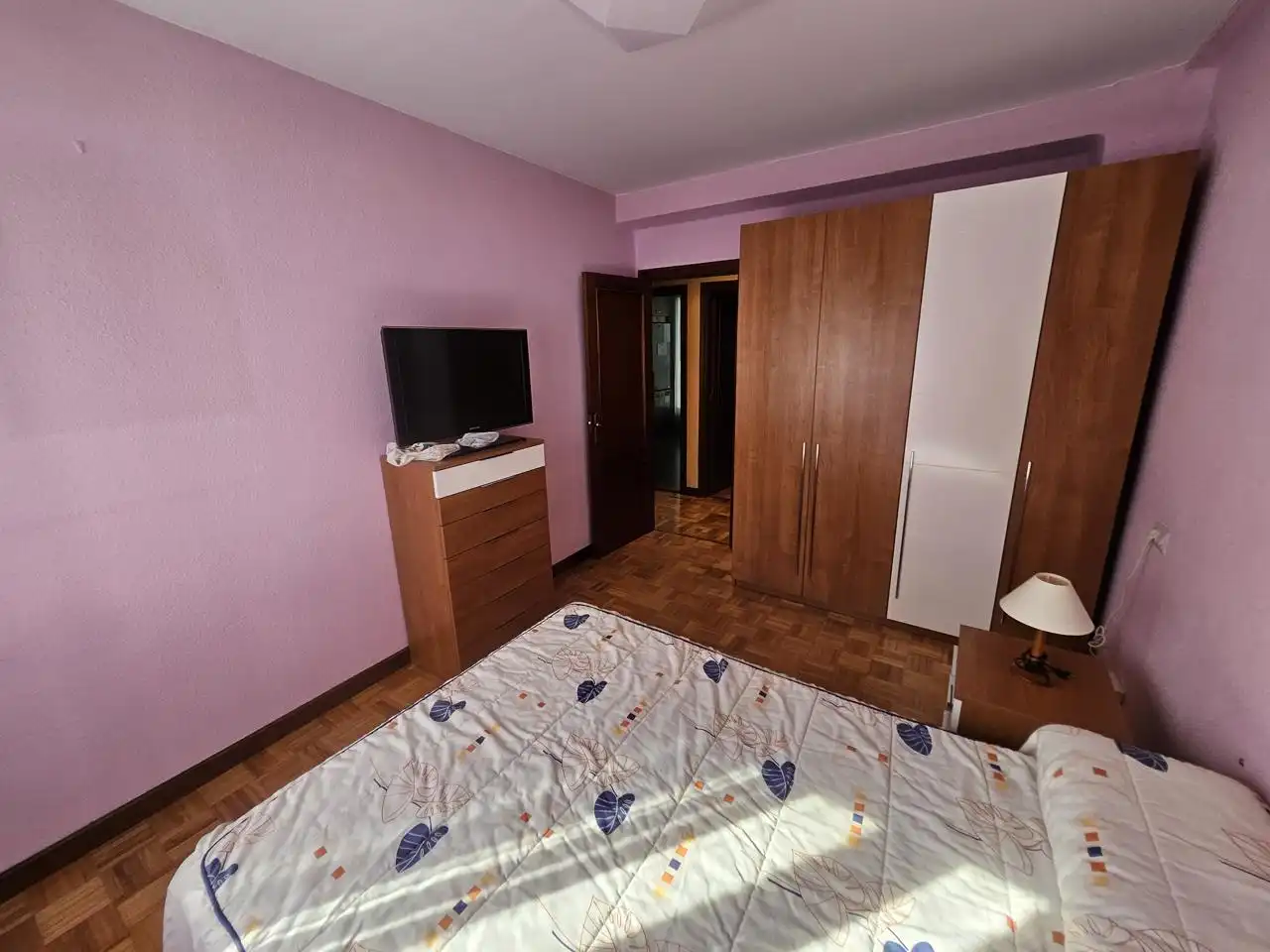 Habitación de Piso en venta en Burlada / Burlata con Calefacción, Parquet y Balcón