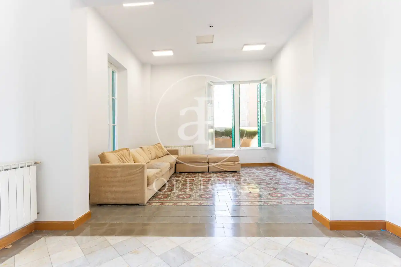 Wohnzimmer von Büro zur Miete in Barcelona mit Heizung