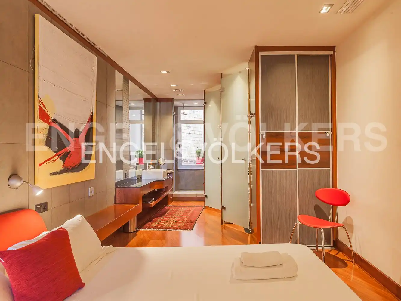 Schlafzimmer von Wohnung zum Verkauf in Eixample