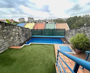 Swimming pool of Single-family semi-detached for sale in Vigo   with Terrace and Swimming Pool
