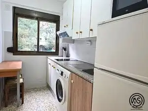 Kitchen of Flat for rent in Zaragoza  with Heating, Furnished and Oven