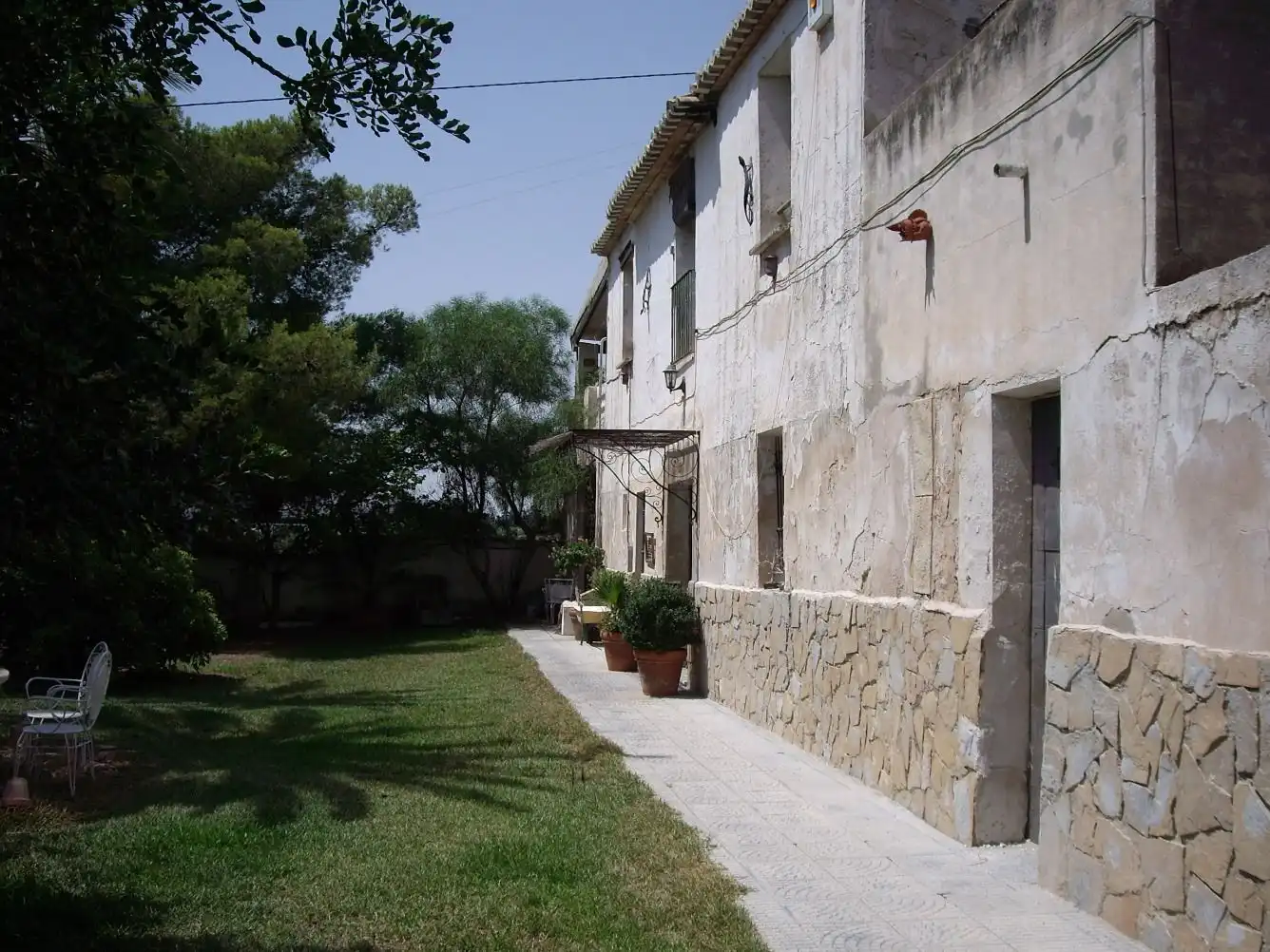 Vista exterior de Finca rústica en venda en Alicante / Alacant amb Jardí privat, Terrassa i Traster