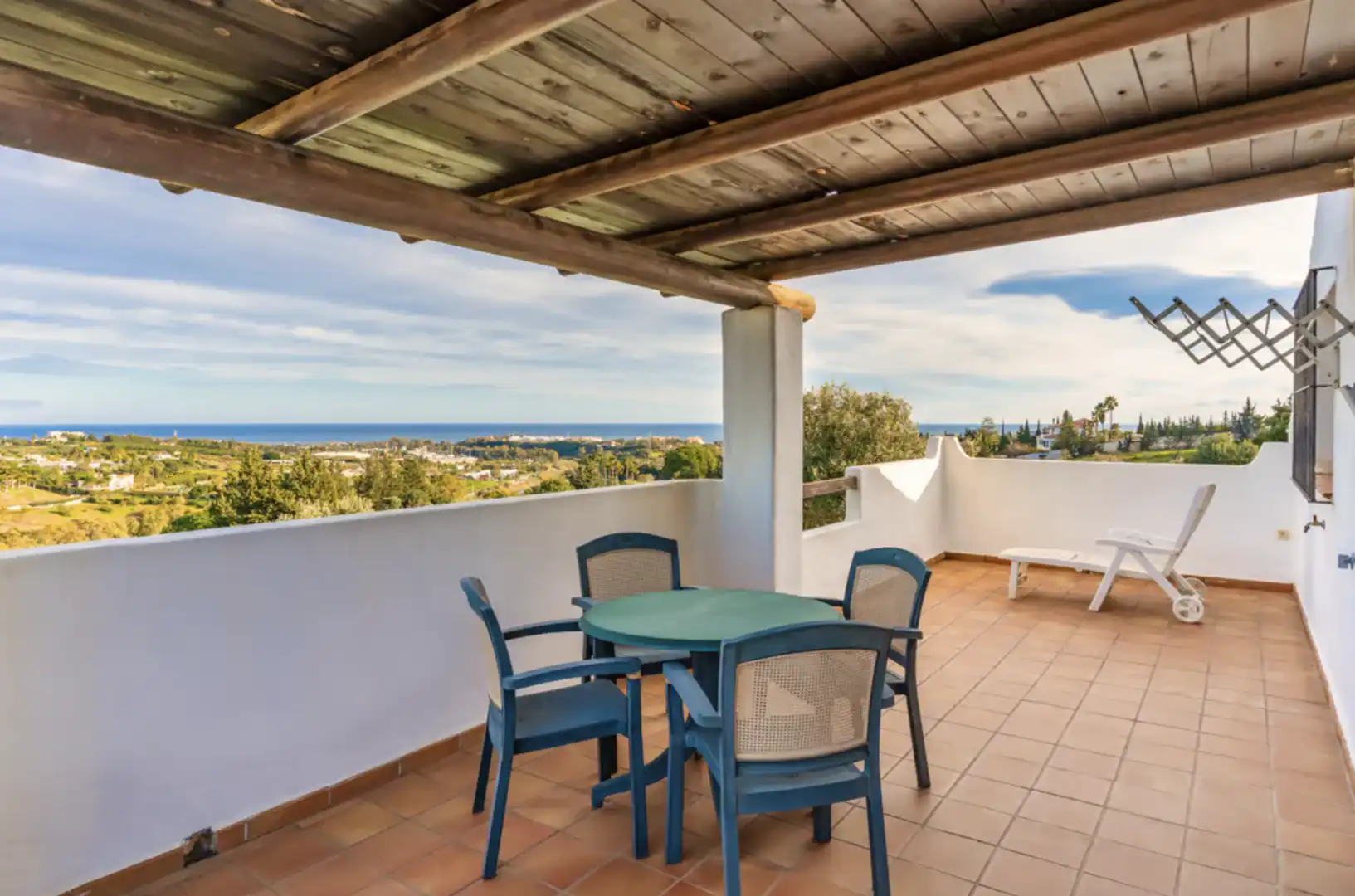 Terraza de Casa adosada en venta en Estepona con Calefacción, Jardín privado y Terraza