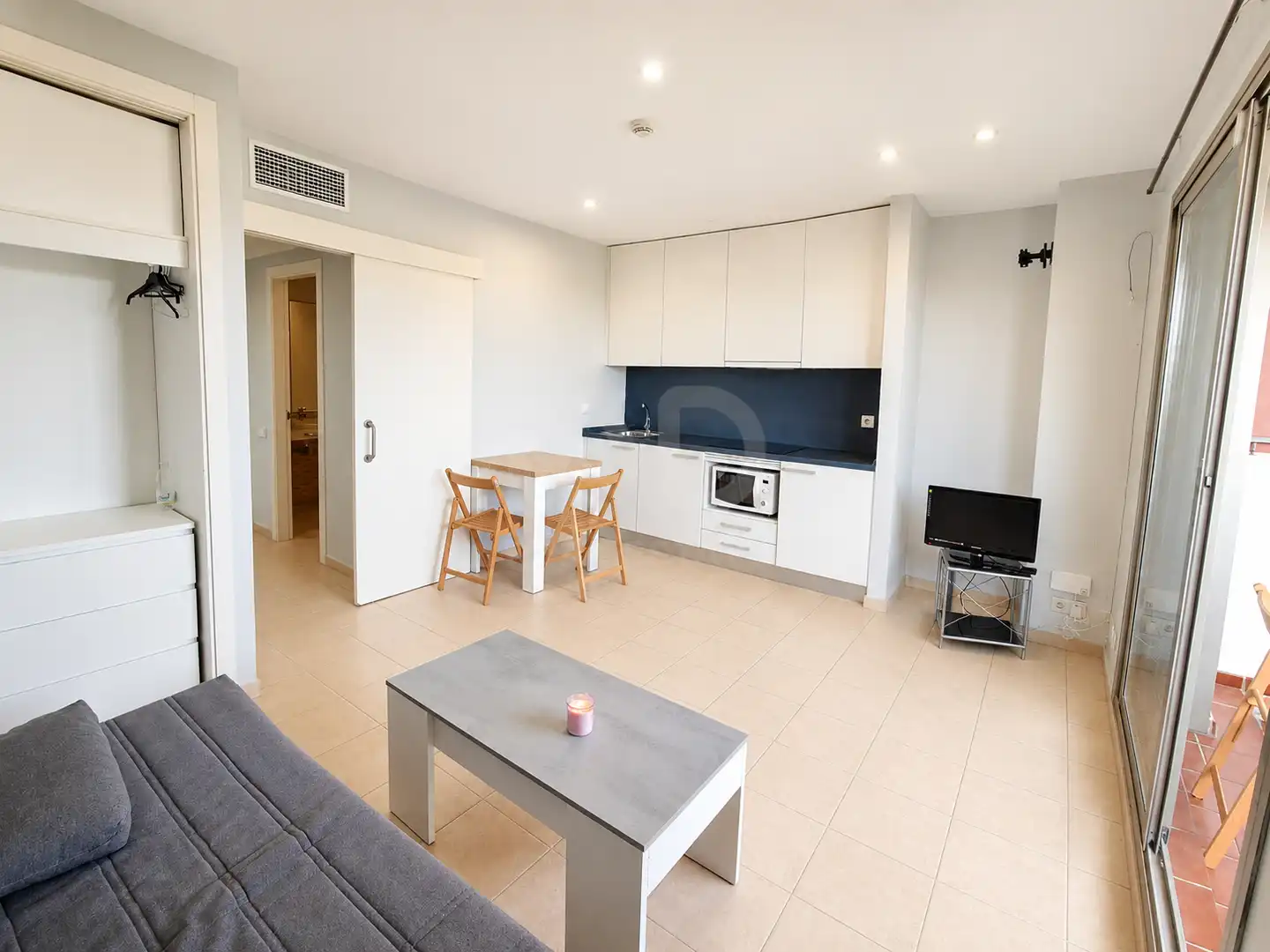 Sala de estar de Piso en venta en El Puerto de Santa María con Aire acondicionado, Calefacción y Piscina