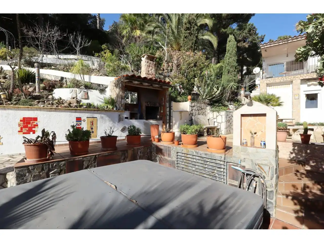 Jardín de Casa o chalet en venta en Lloret de Mar con Jardín privado, Terraza y Amueblado