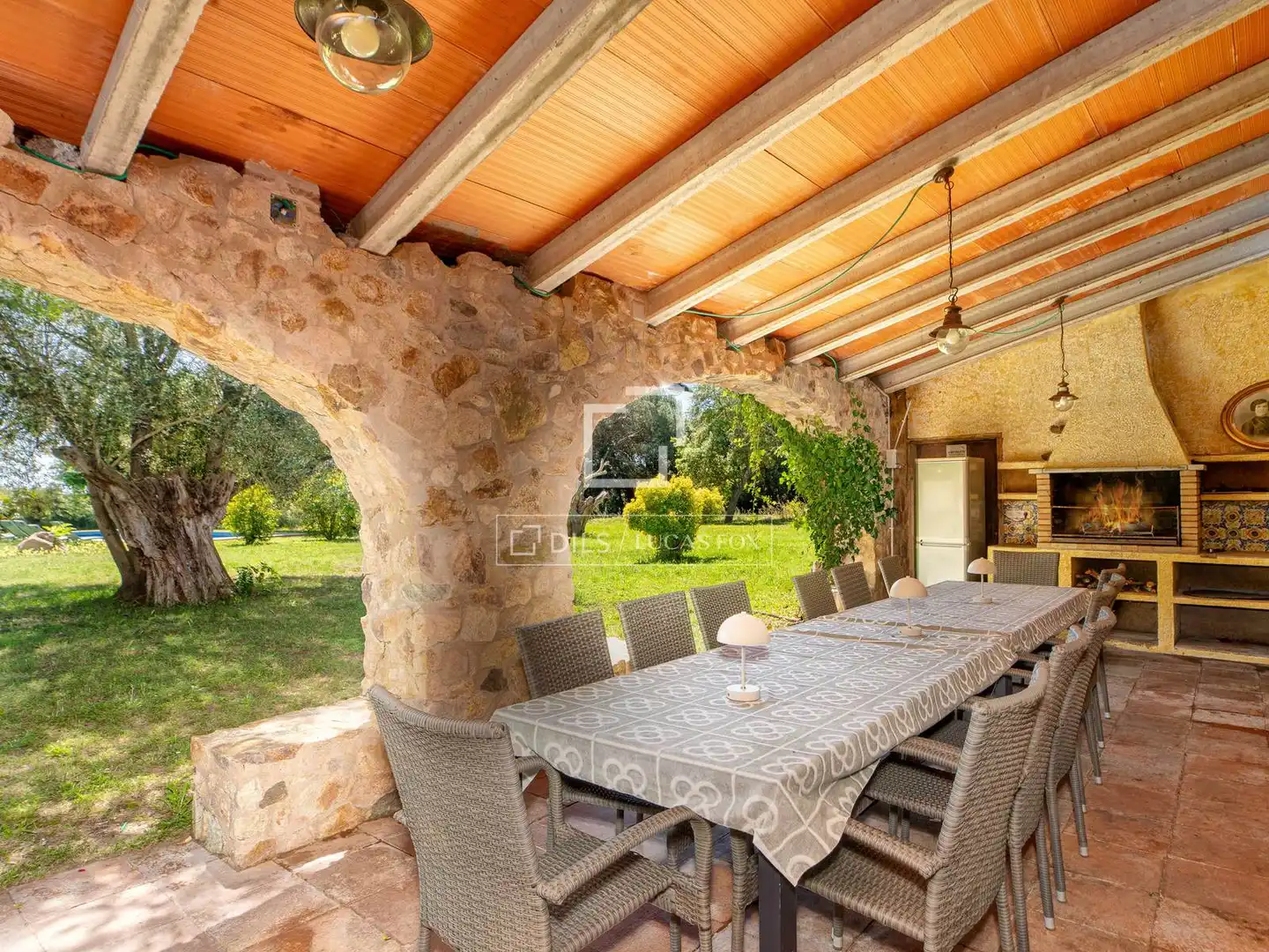 Casa rústica amb piscina en venda a Llagostera, imagen 11