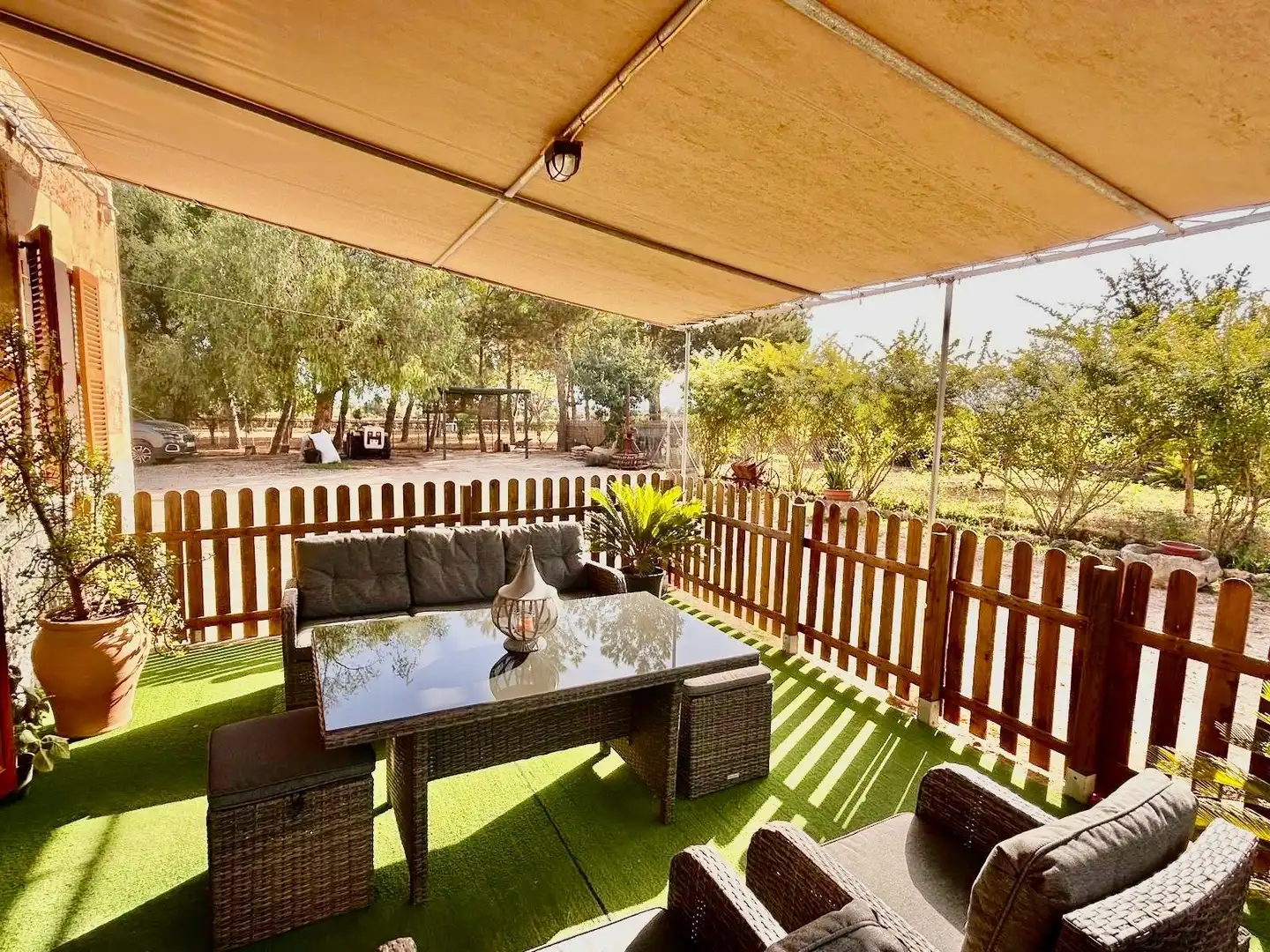 Terrace of Country homes for sale in Felanitx Poble