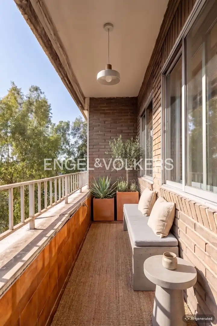 Terraza de Piso en venta en Madrid con Calefacción, Parquet y Terraza
