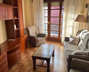 Living room of Apartment for sale in Oviedo   with Storage room, Furnished and Balcony