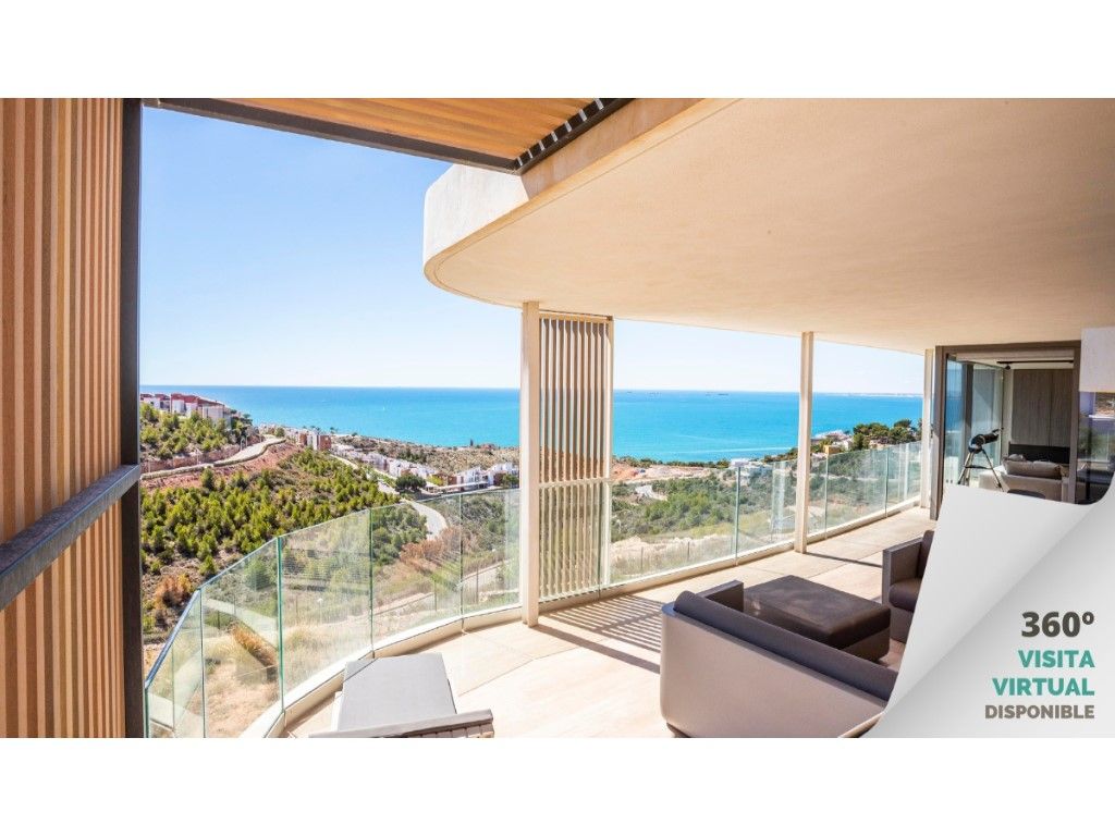 Terrace of Attic for sale in Oropesa del Mar / Orpesa  with Air Conditioner, Terrace and Oven