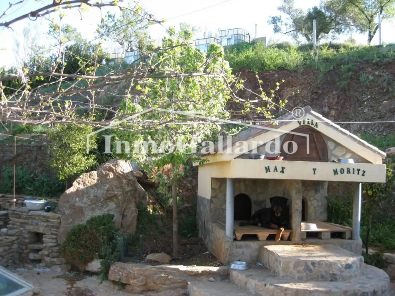 Jardí de Finca rústica en venda en Casabermeja amb Aire condicionat, Calefacció i Terrassa