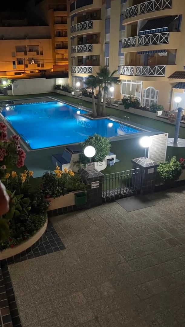 Swimming pool of Flat for sale in Torrevieja  with Air Conditioner, Terrace and Furnished