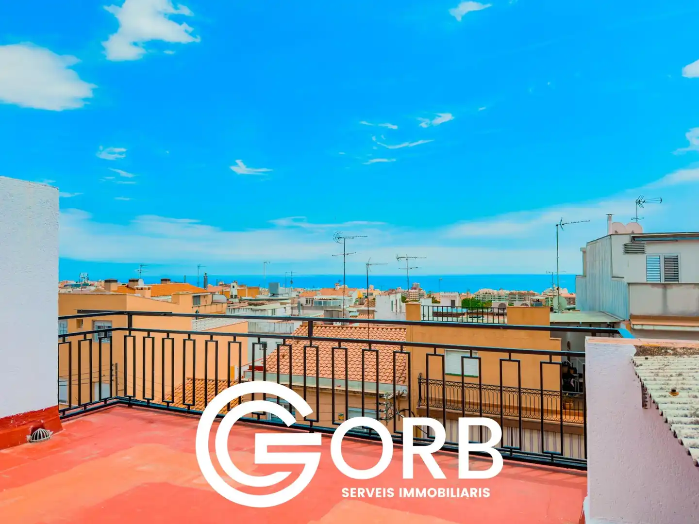 Terraza de Ático en venta en Mataró con Aire acondicionado, Calefacción y Parquet