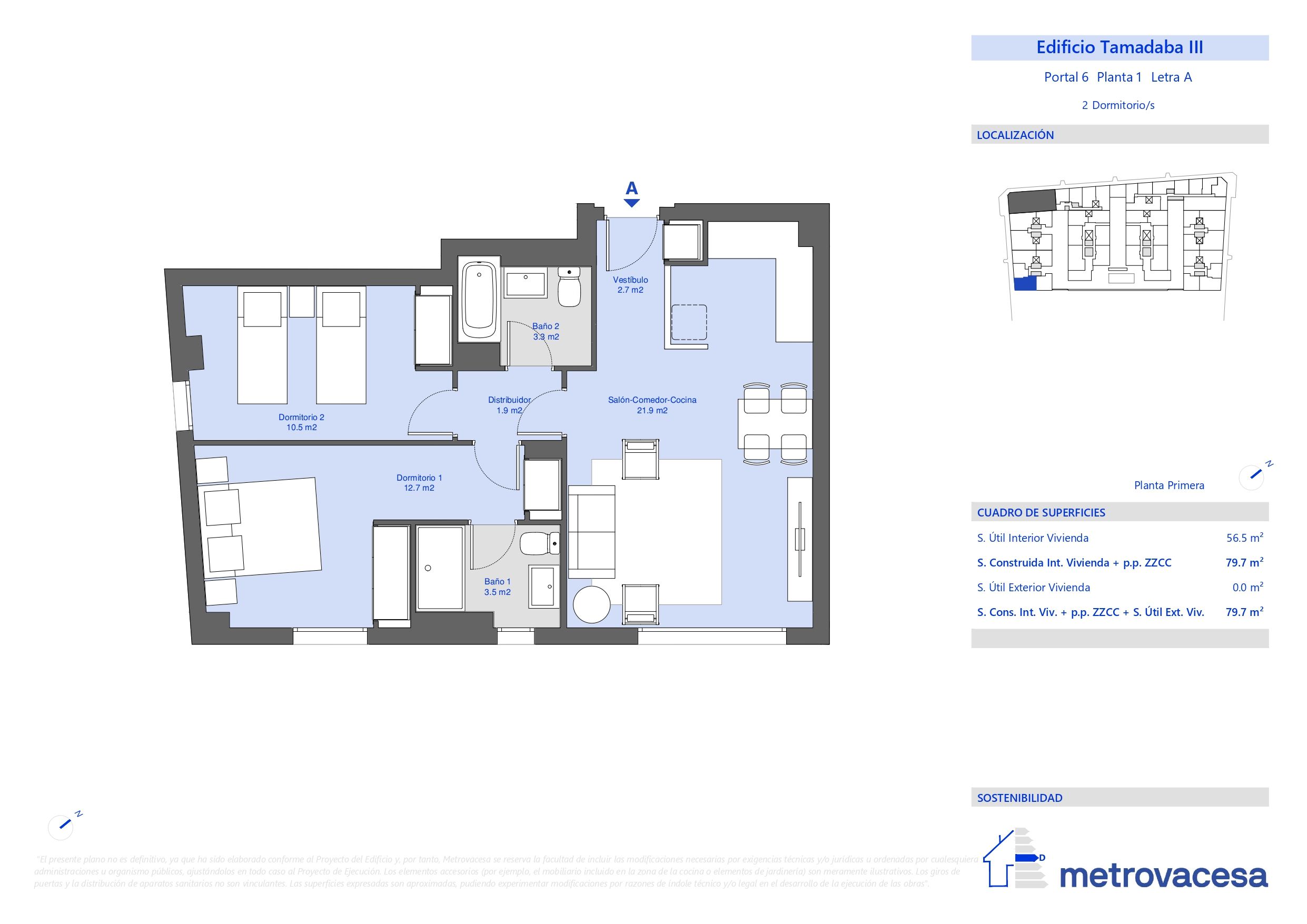 Flat for sale in Pimentero esquina prolongación calle Tulipán, Siete Palmas