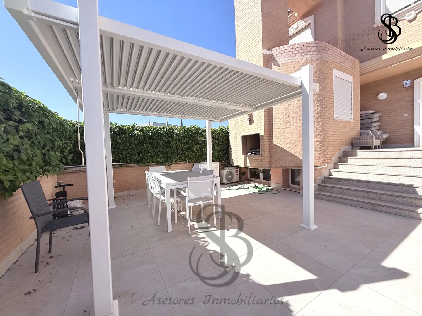 Terrassa de Casa adosada en venda en Sant Joan d'Alacant amb Aire condicionat, Calefacció i Jardí privat