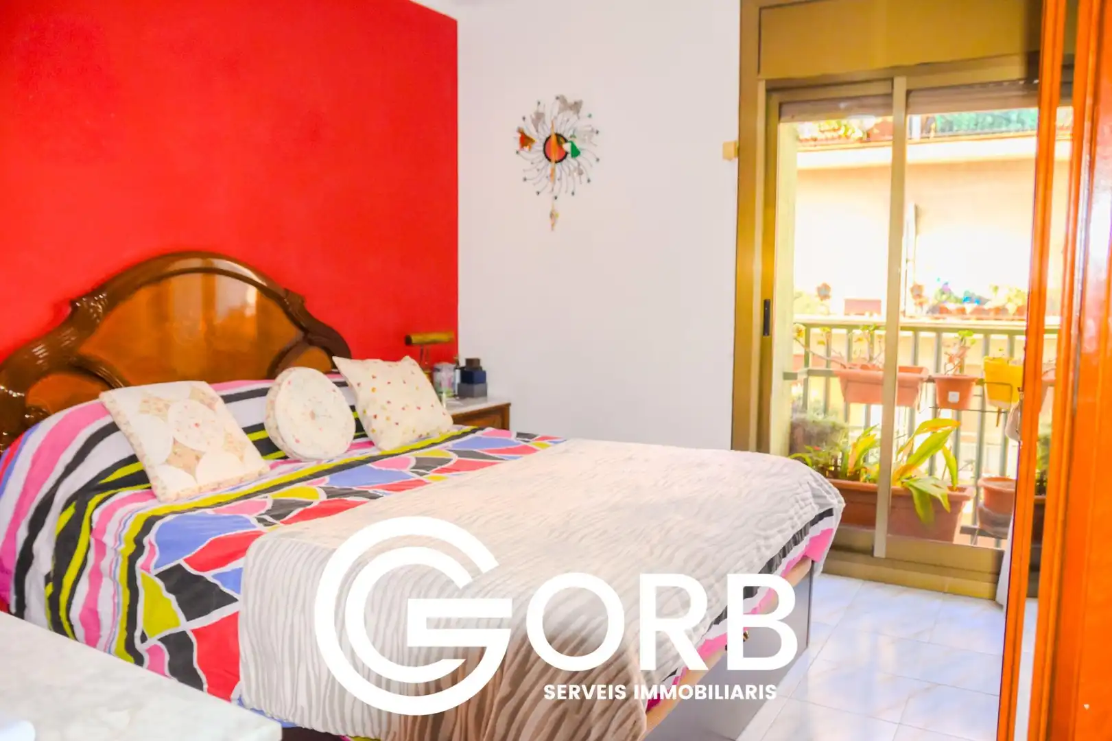 Bedroom of Flat for sale in Mataró  with Balcony