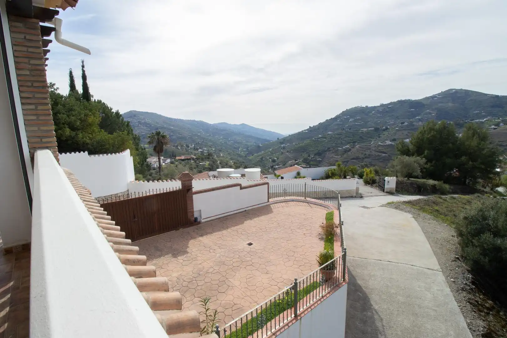 Vista exterior de Casa o chalet en venta en Cómpeta