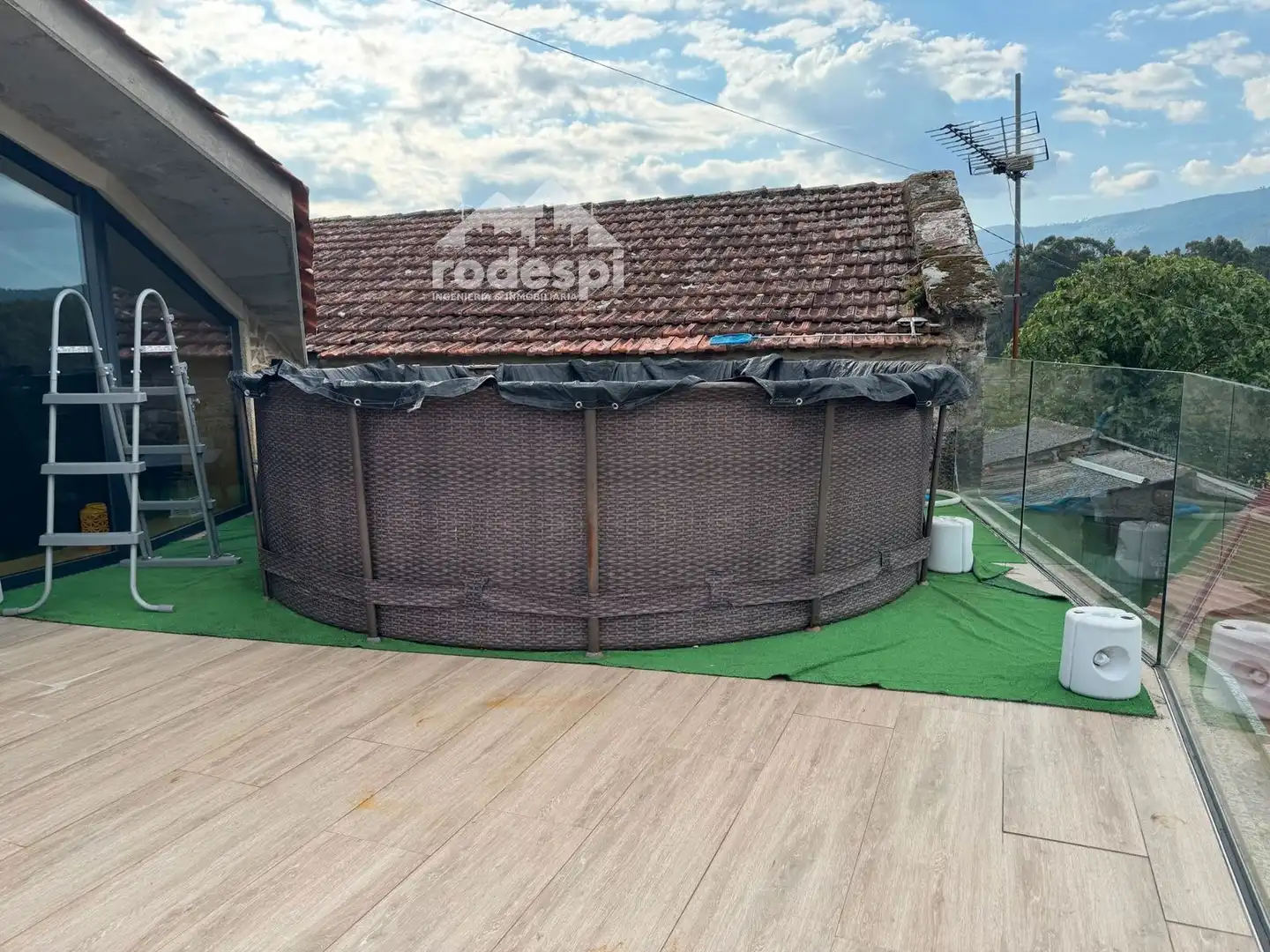 Piscina de Casa o xalet en venda en Arbo amb Terrassa, Traster i Piscina