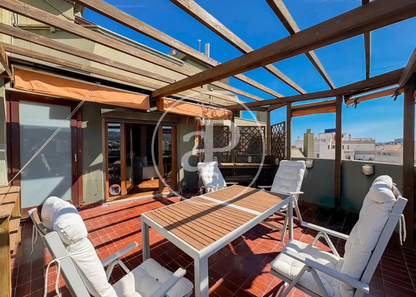 Terrassa de Àtic de lloguer en  Palma de Mallorca amb Aire condicionat, Calefacció i Terrassa