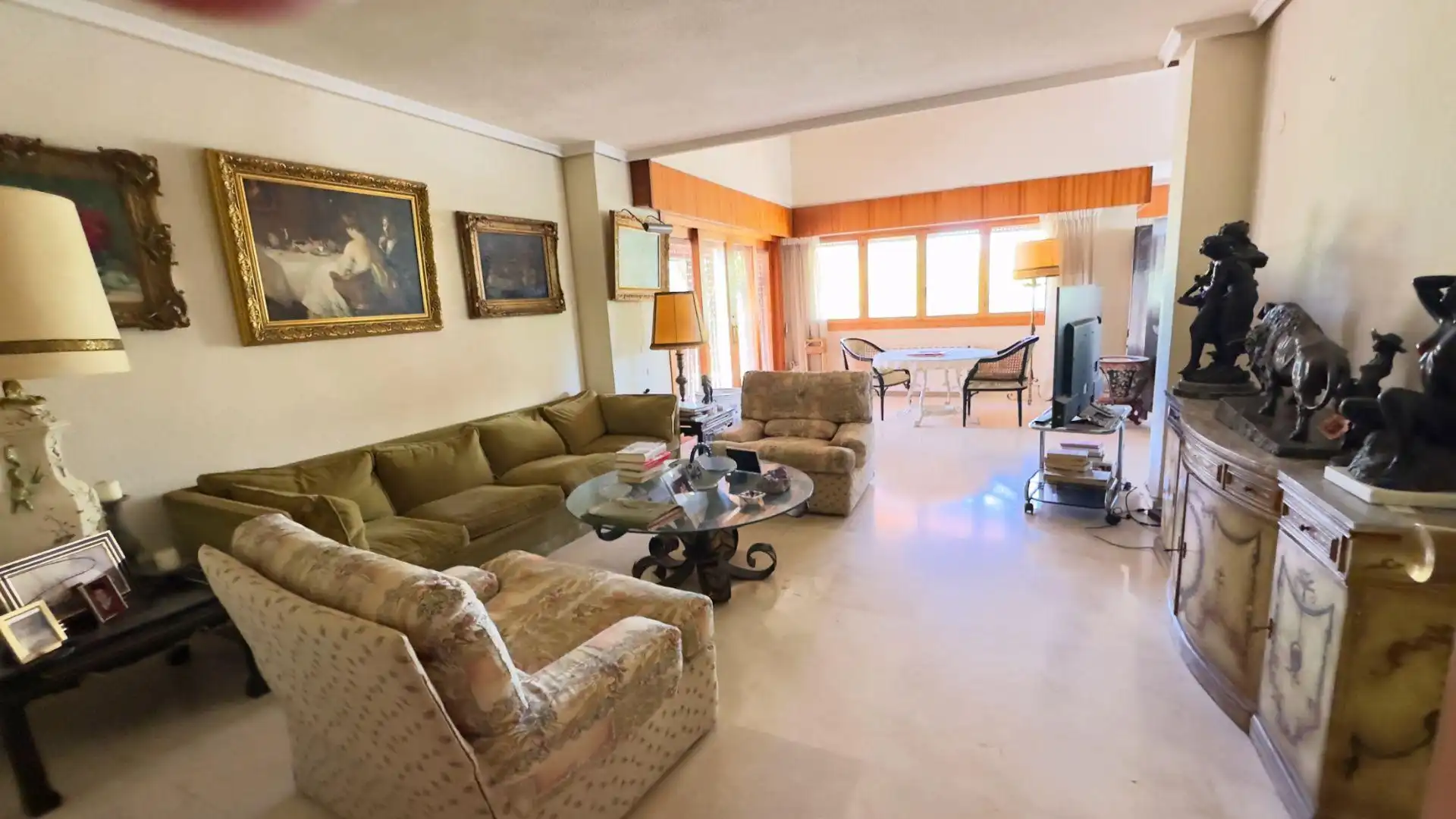 Sala d'estar de Dúplex en venda en Benidorm amb Aire condicionat, Calefacció i Moblat