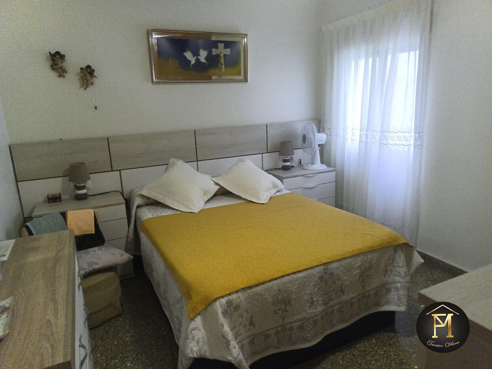 Bedroom of Flat to rent in  Valencia Capital  with Air Conditioner and Furnished