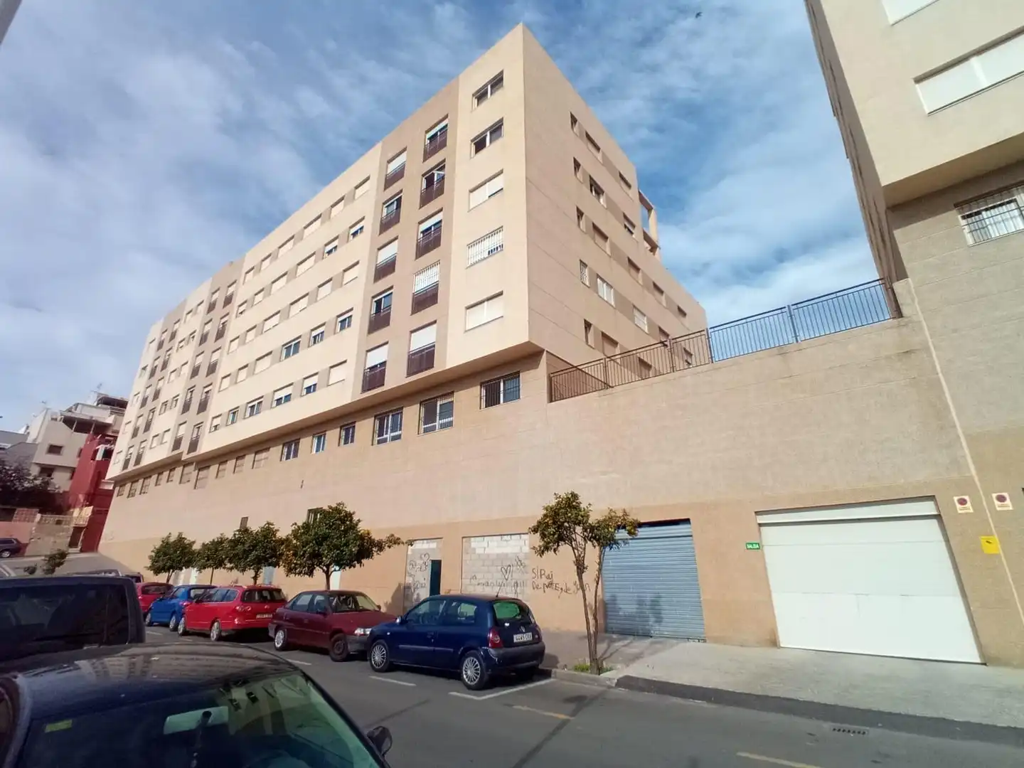Vista exterior de Garatge en venda en Ceuta