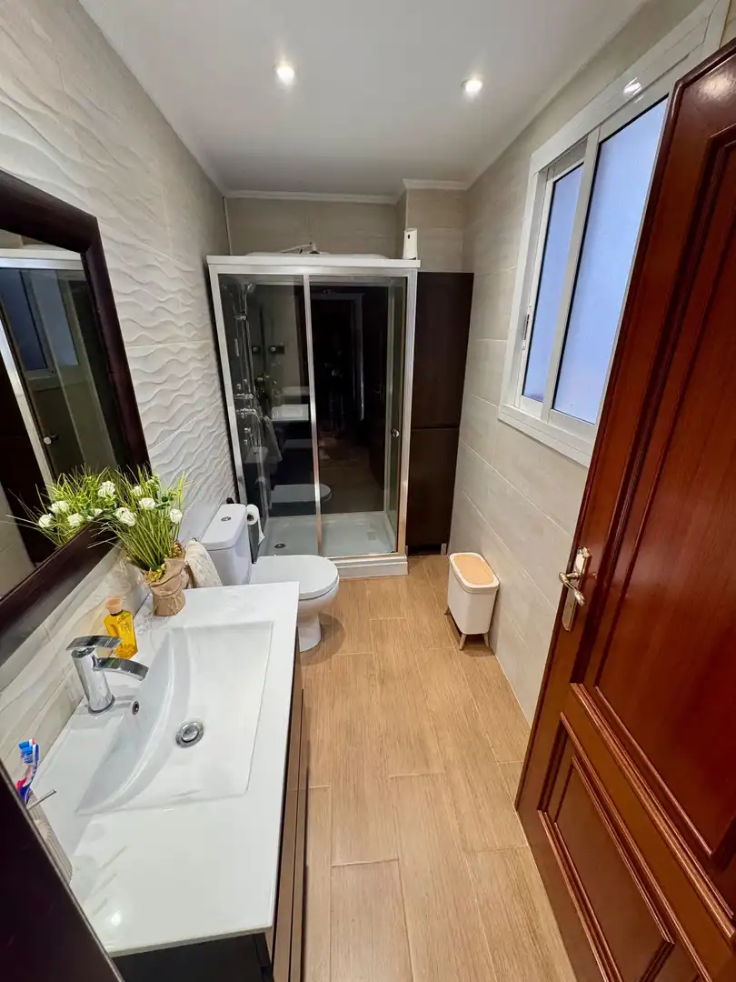 Badezimmer von Maisonette zur Miete in Puçol mit Terrasse und Möbliert