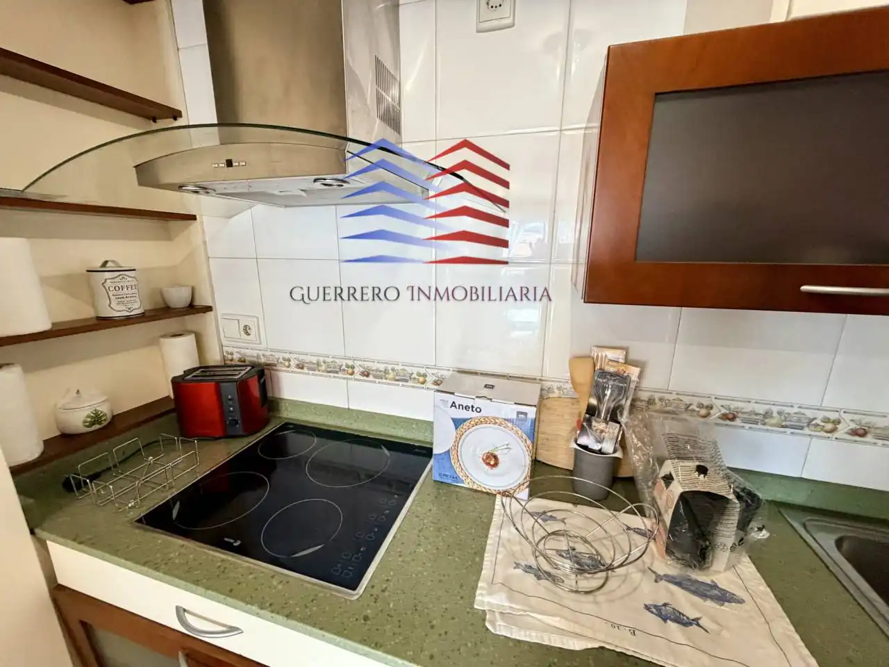 Kitchen of Apartments for rent in Ourense Capital   with Heating, Parquet flooring and Storage room