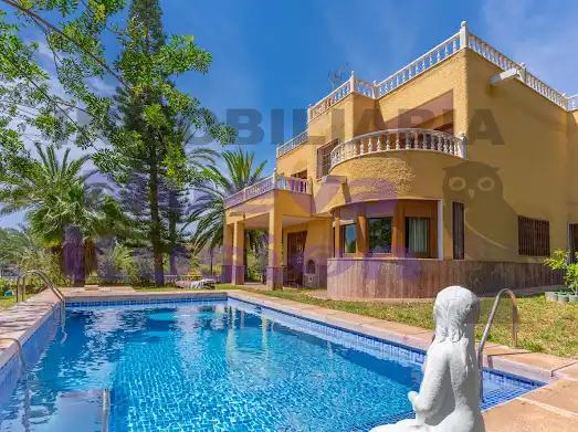 Jardín de Casa o chalet en venta en Roquetas de Mar con Aire acondicionado, Calefacción y Jardín privado